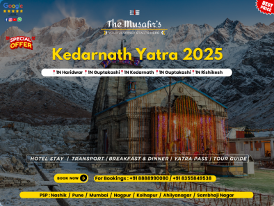 Kedarnath Yatra 2025 - 05 Nights / 